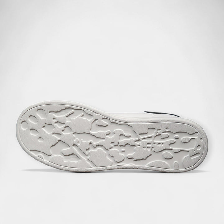 Stela - Biele Kožené Športové Topánky