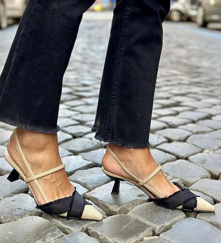 Florette | Elegantné slingback topánky