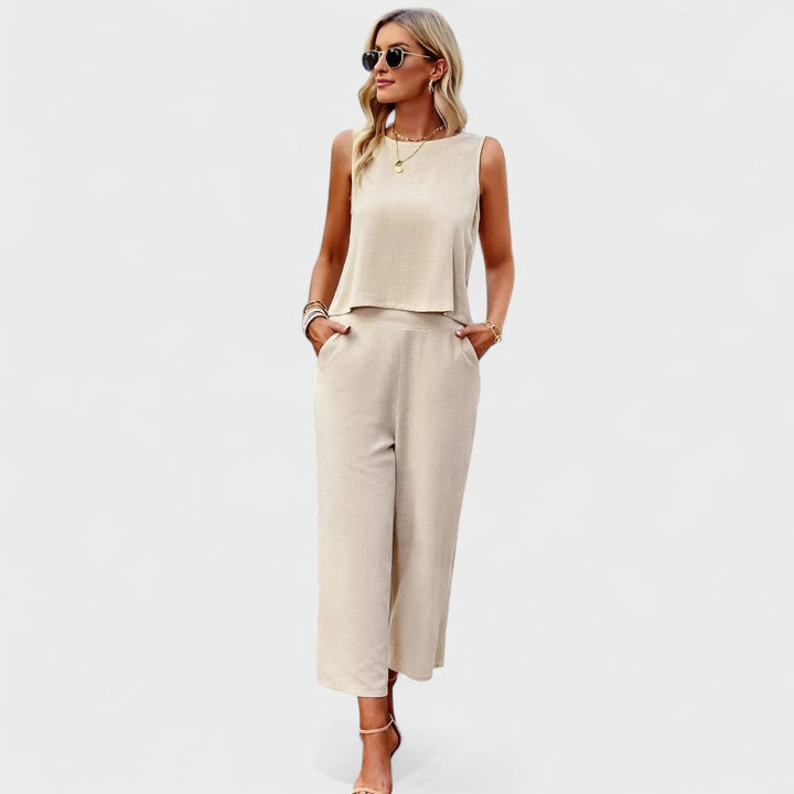 Mônica - Ľanový Zestav