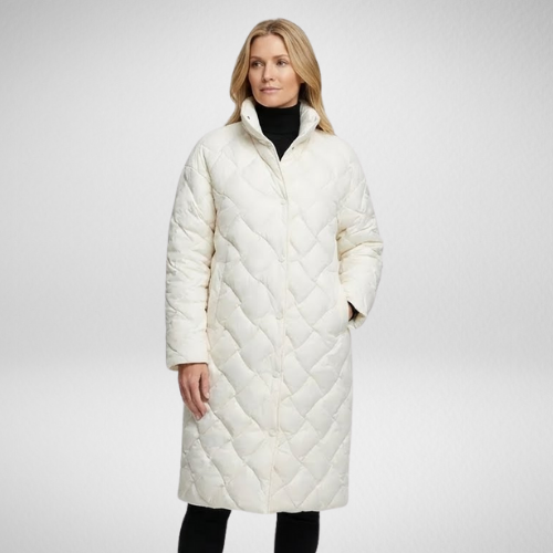 Matilde™ | Cappotto Trapuntato di Media Lunghezza