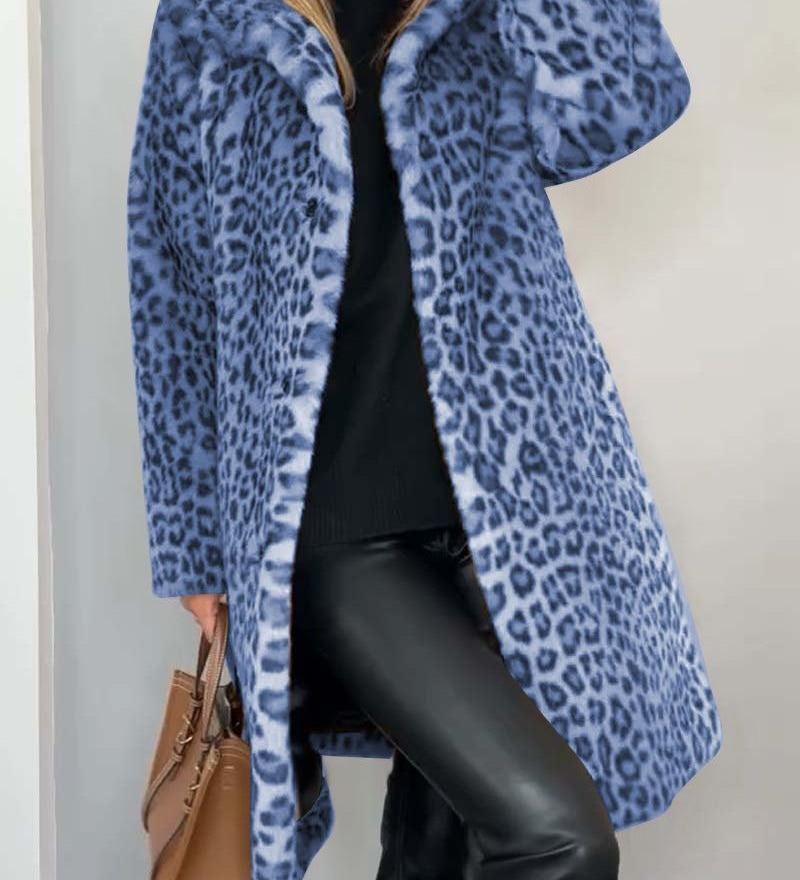 Nerina™ | Cappotto leopardato elegante