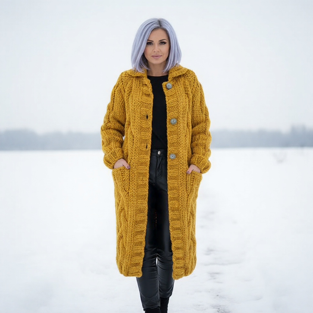 KARINA | ELEGANTNÝ HREJIVÝ KABÁT SO ZAKRYTÍM BRUŠKA