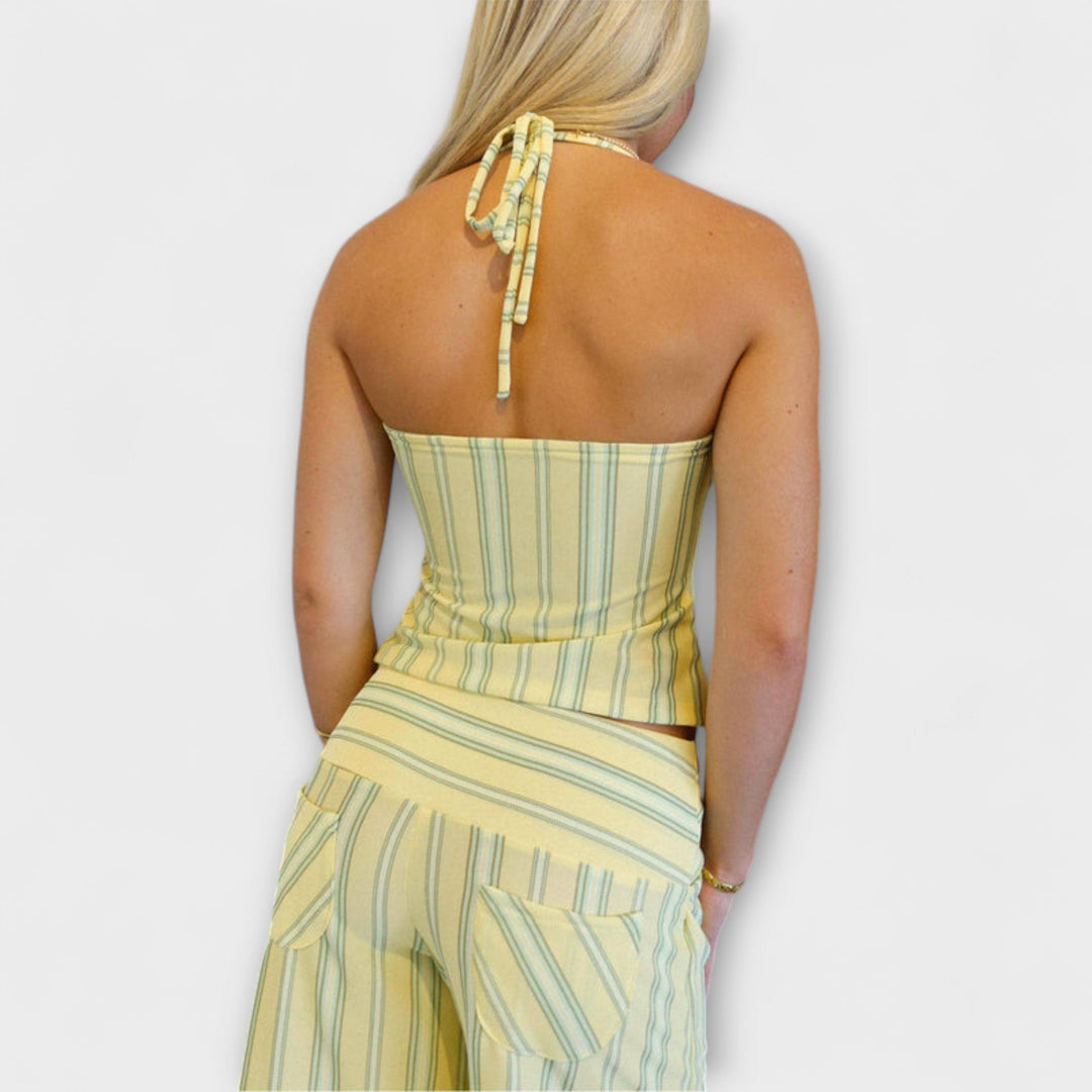 Anastázia  ｜ Klasický pruhovaný nohavicový set