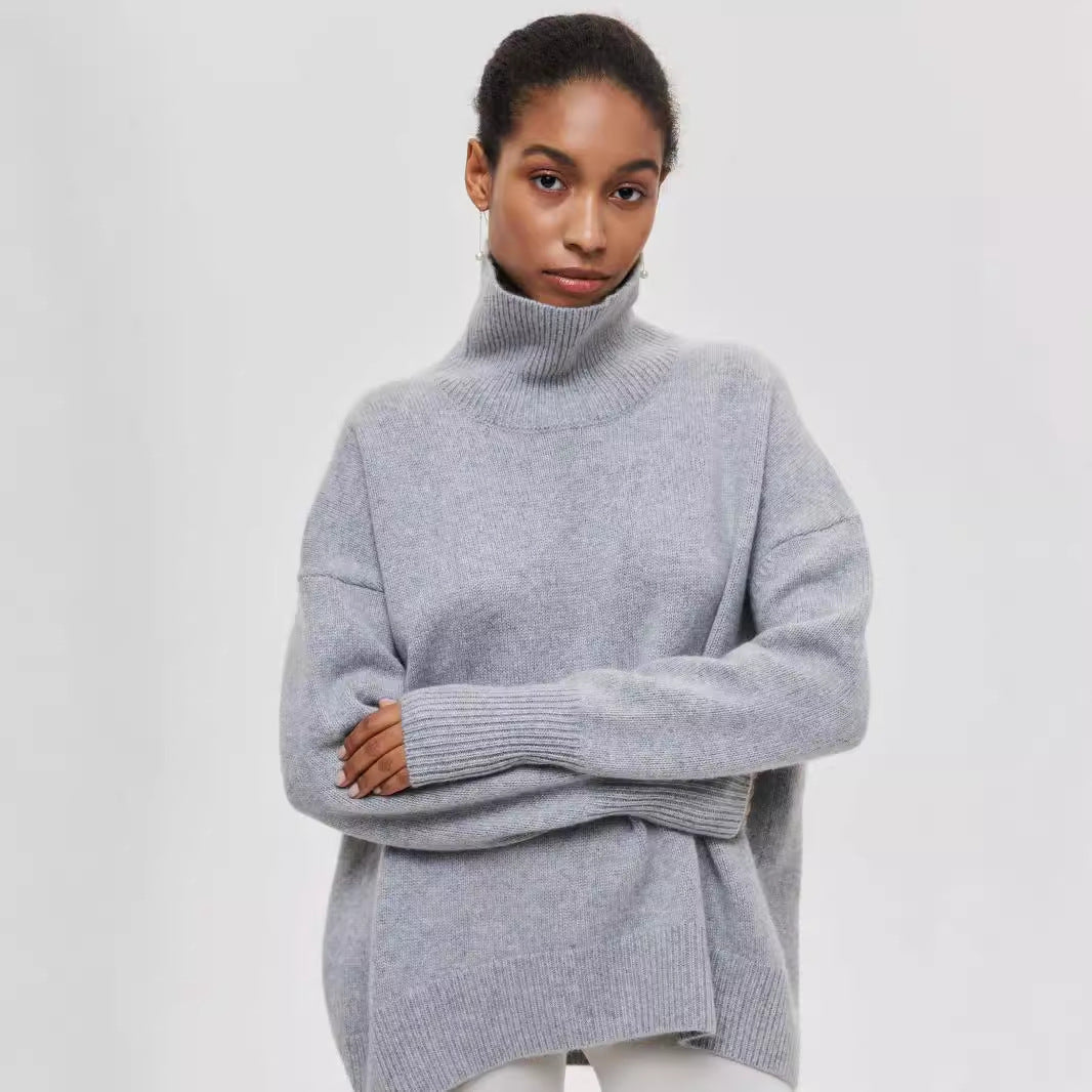 Pull Maille Col Montant