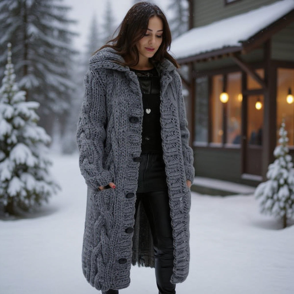 KARINA | ELEGANTNÝ HREJIVÝ KABÁT SO ZAKRYTÍM BRUŠKA