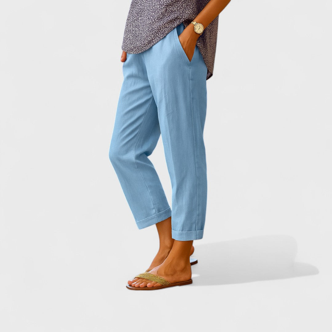 Otýlie - Letné Nohavice Lnené a Bavlnené