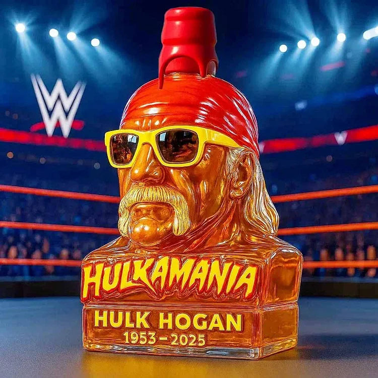 1953 Pamätná limitovaná edícia whiskey fľaše Hulk Hogan