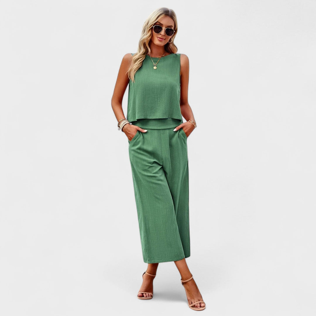 Mônica - Ľanový Zestav