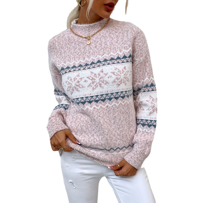 Pull en Maille Nordique