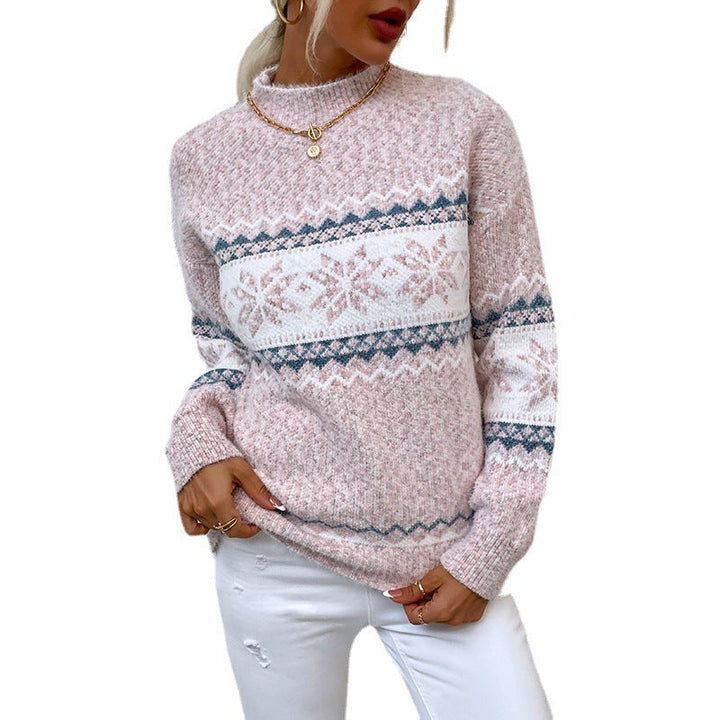 Pull en Maille Nordique