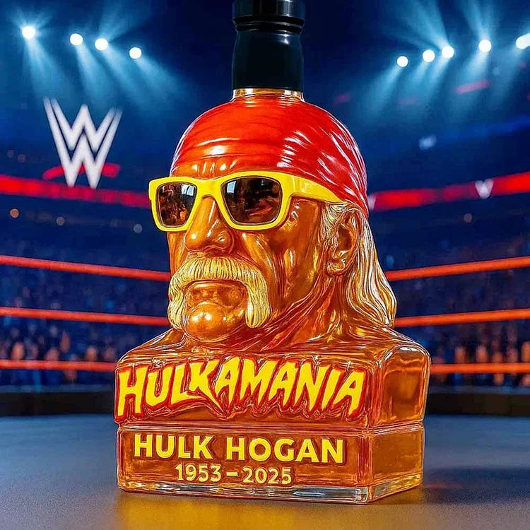 1953 Pamätná limitovaná edícia whiskey fľaše Hulk Hogan