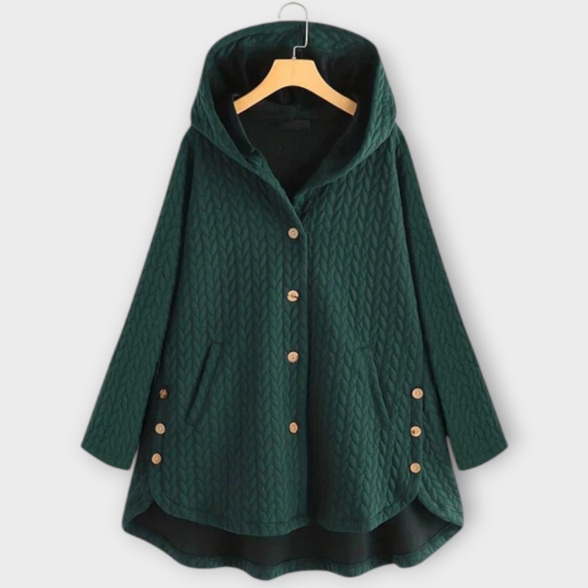 Leslie  ｜ Teplá Button-Up Bunda