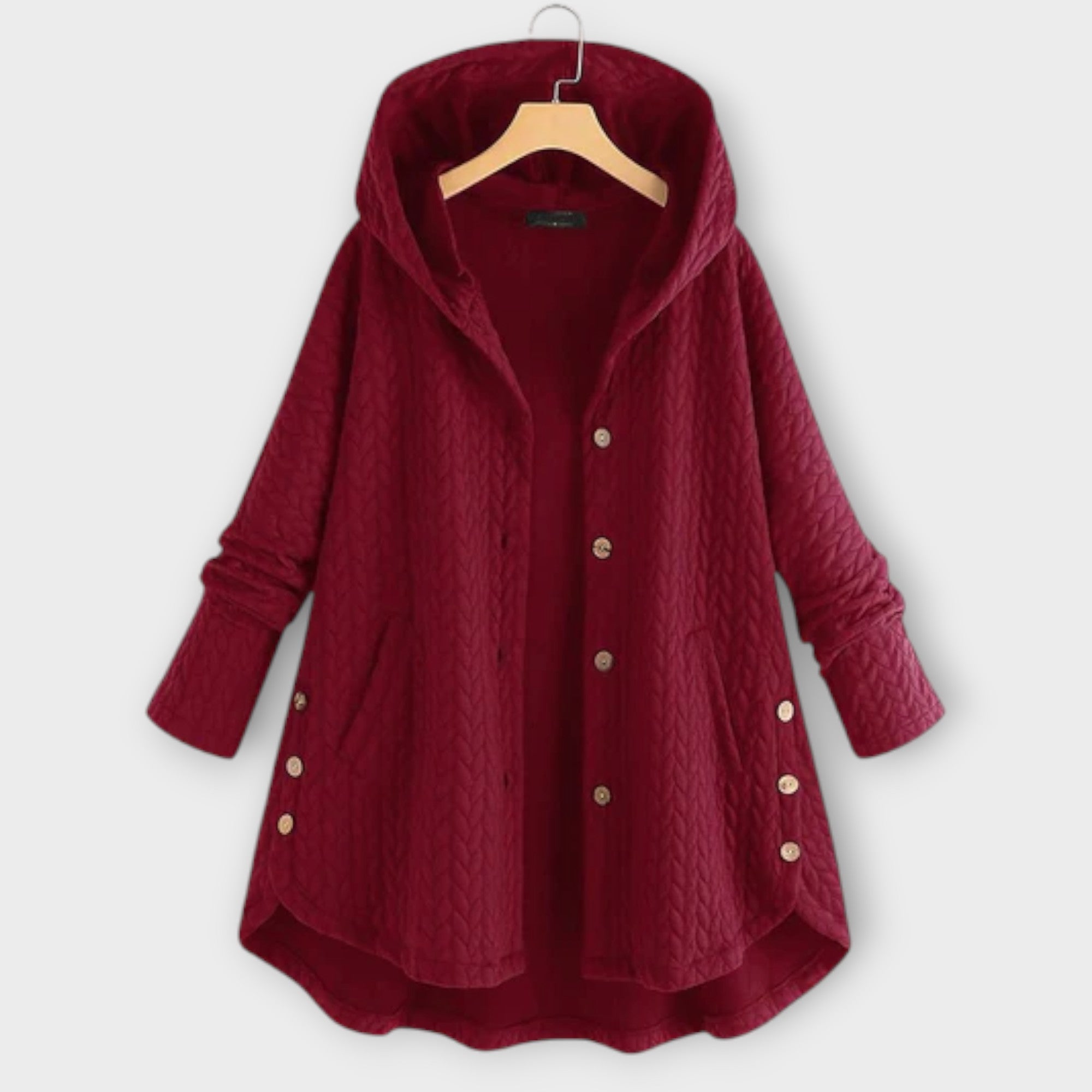 Leslie  ｜ Teplá Button-Up Bunda