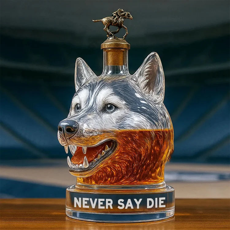 Husky Whiskey Fľaša