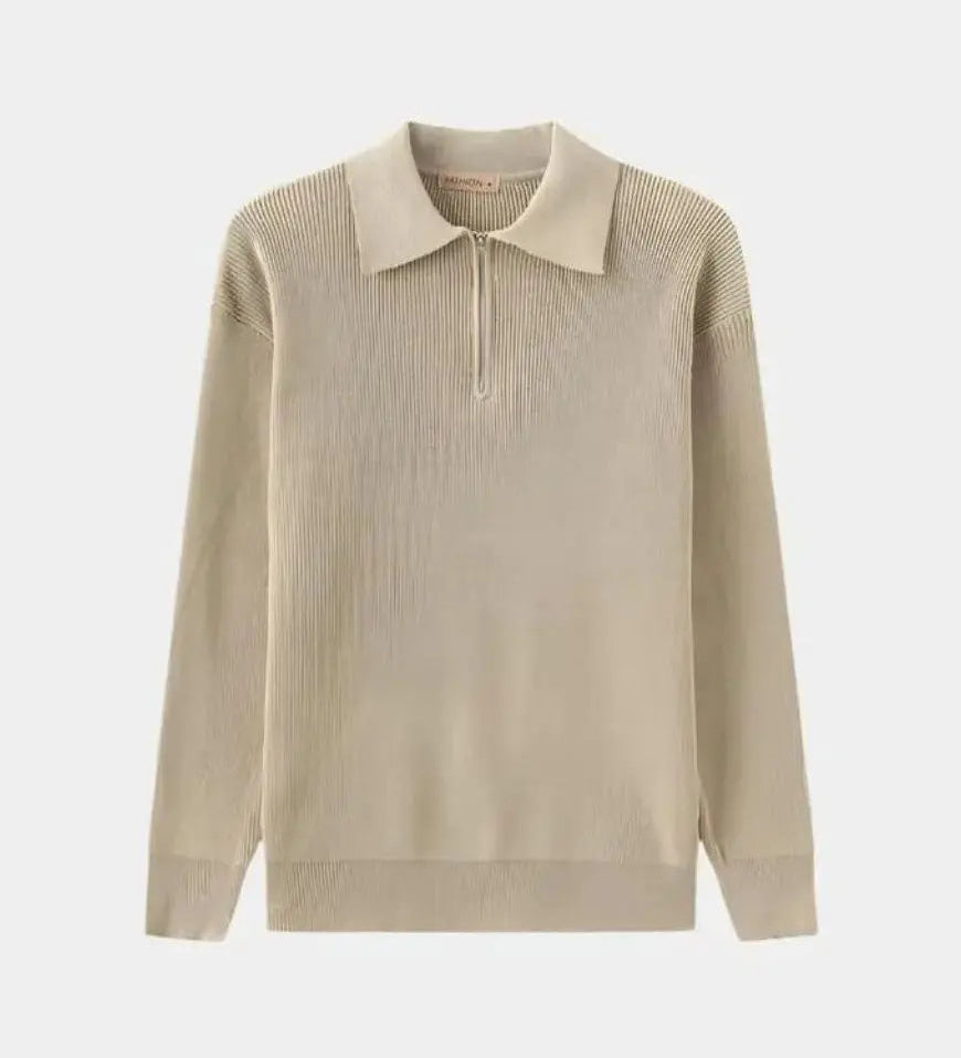 David™ | Zip Polo Pullover