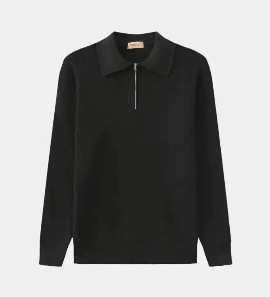 David™ | Zip Polo Pullover