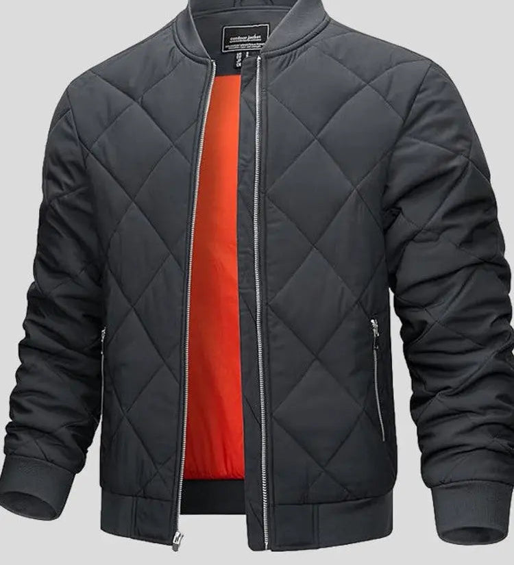 Morten™ | Elegantná zamšová bomber bunda