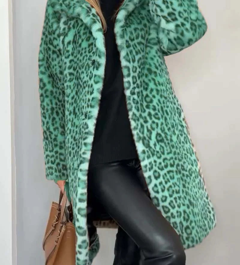 Nerina™ | Cappotto leopardato elegante