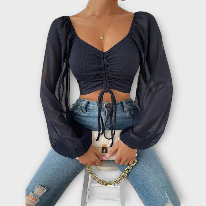 Jacqueline  ｜Univerzálna večerná blúzka