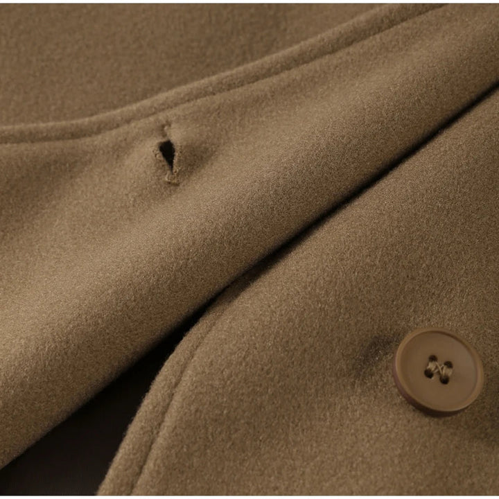 Veste Cape "Éléonore" à Ceinture