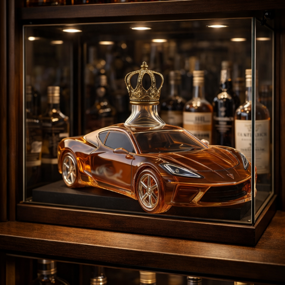 Whisky Fľaša - Edícia Corvette