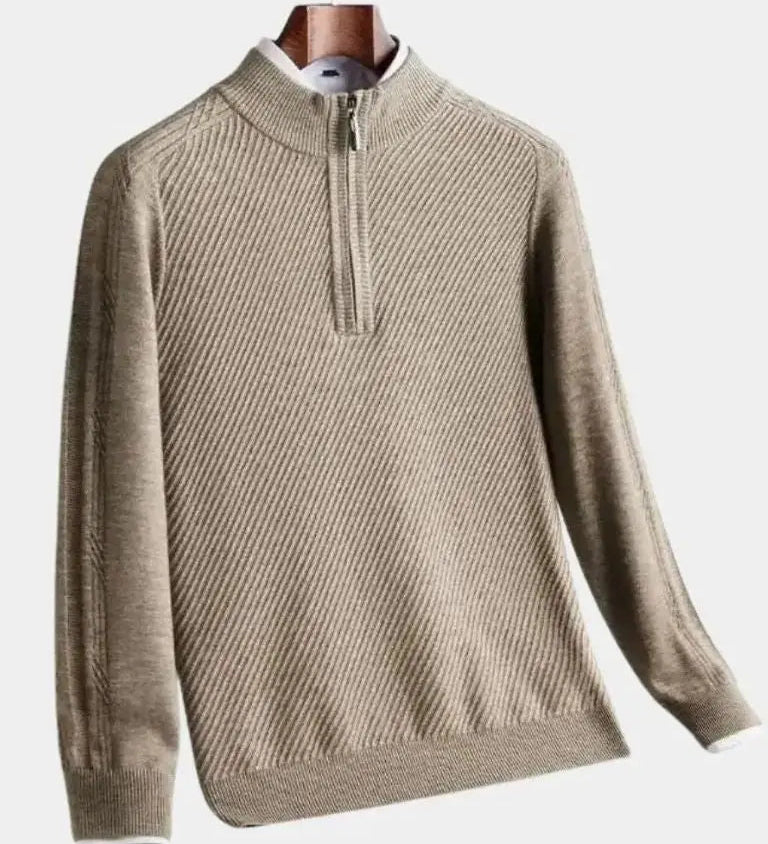 Vilhelm™ | Hlavný sveter s polovičným zipsom
