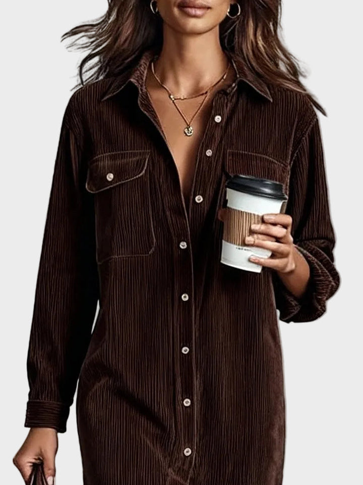 Klasická a Elegantná Šaty - Štýlové Casual Šaty