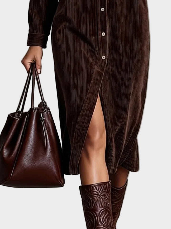 Klasická a Elegantná Šaty - Štýlové Casual Šaty