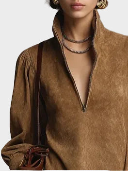 Mini šaty s golierom