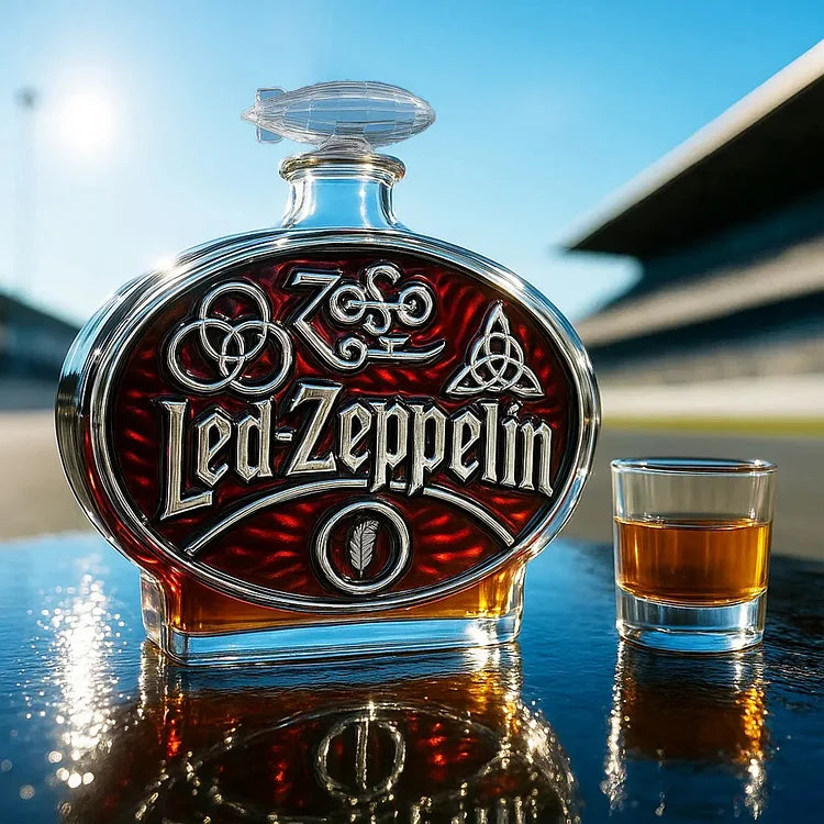 Limitovaná edícia whiskey karafa Zeppelin