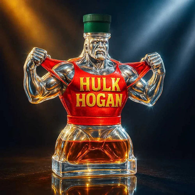 1953-2025 HULK HOGAN Pamätná Fľaša Whisky