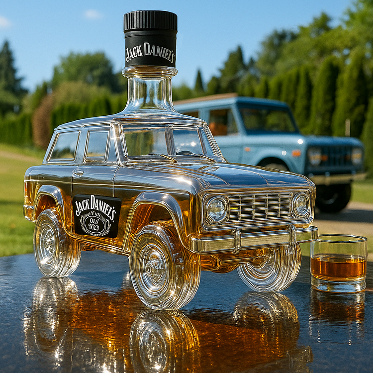 Ford Bronco (1966–1977) Klasická zberateľská fľaša whisky