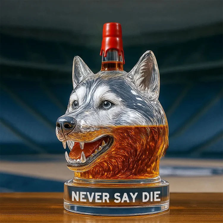 Husky Whiskey Fľaša
