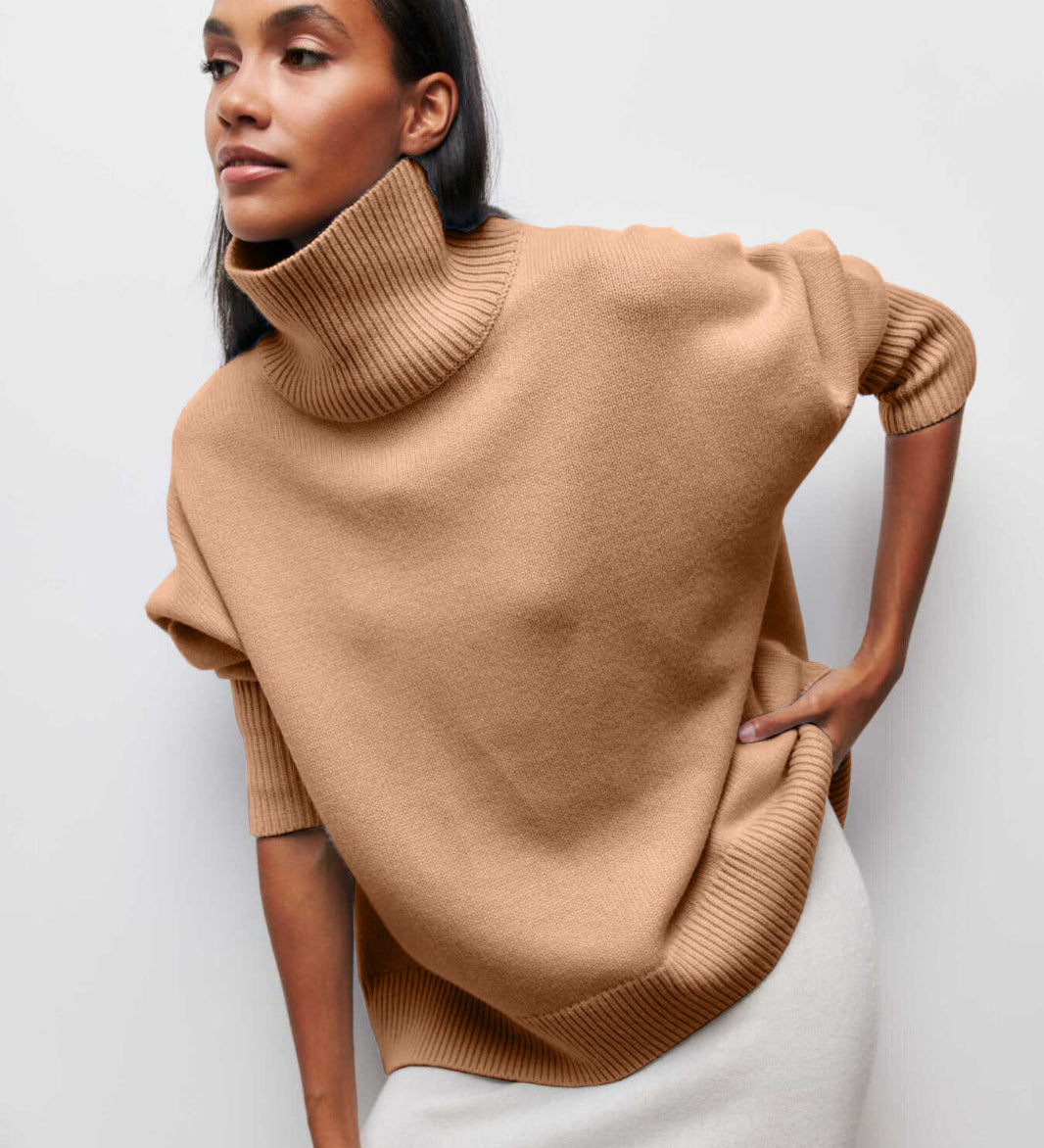 Pull Maille Col Montant