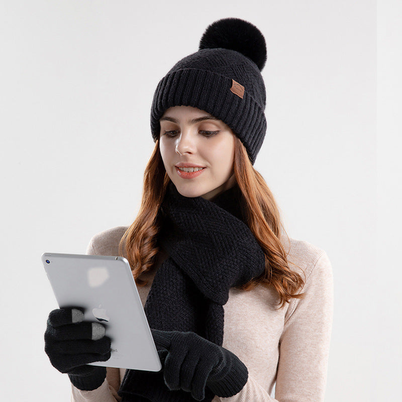 Ensemble Hiver (Bonnet, Écharpe & Gants)