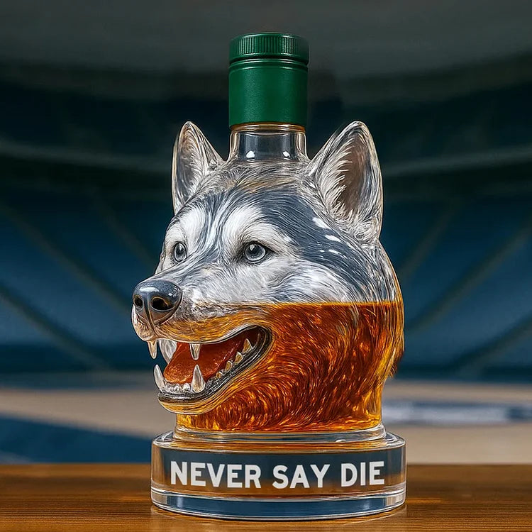 Husky Whiskey Fľaša