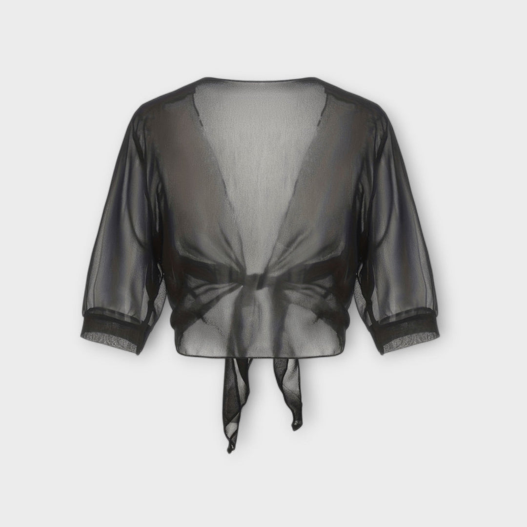 Olivia ｜ Blúzka s otvoreným predným dielom