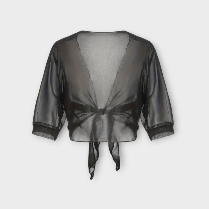 Olivia ｜ Blúzka s otvoreným predným dielom