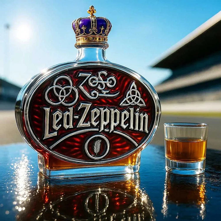 Limitovaná edícia whiskey karafa Zeppelin