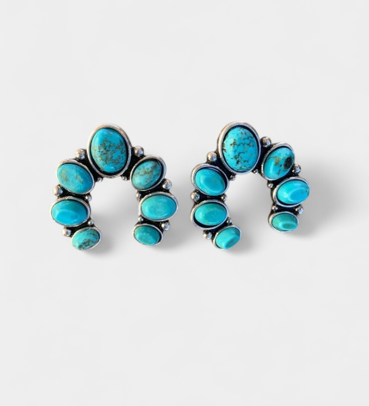 NÁUŠNICE PODKOVA Z PRÍRODNÉHO KAMEŇA