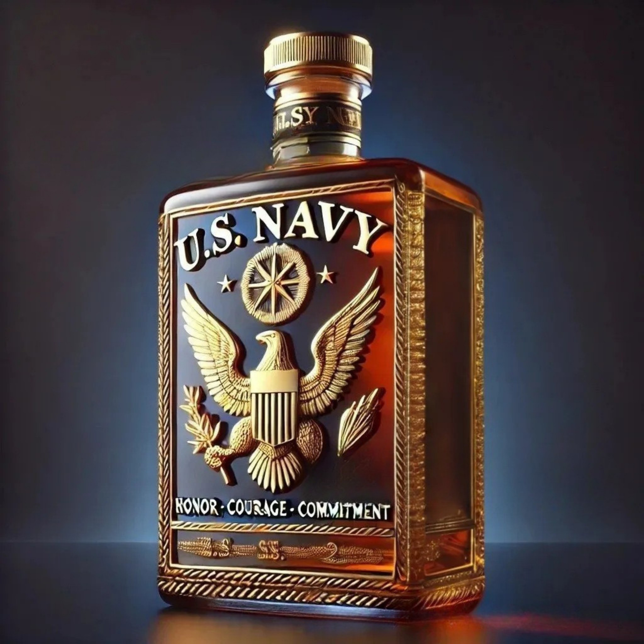 Whisky v lahvi - Špeciálna edícia Amerického námorníctva