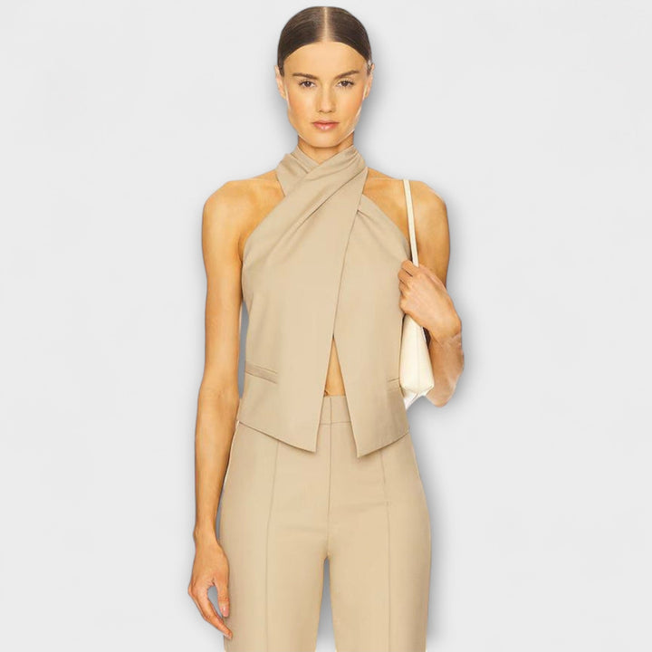 Juni  ｜Krížový halter top